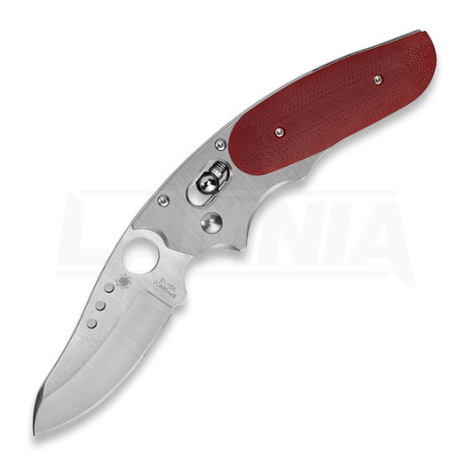 Spyderco Viele Phoenix Red Sprint Run folding knife C114GPRD