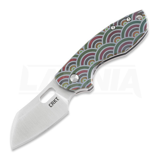 CRKT Pilar Rainbow folding knife