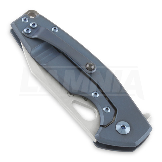 Fox Yaru Ti folding knife, blue FX-527TI
