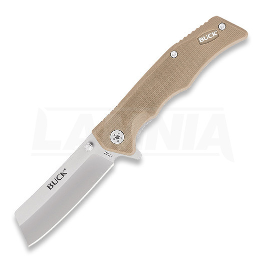 Buck Trunk folding knife, tan 252TNS