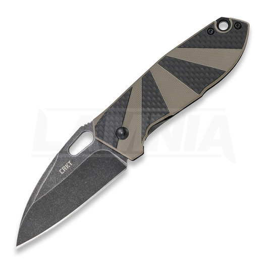CRKT Heron folding knife, black/tan