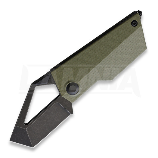Kizer Cutlery CyberBlade Linerlock foldekniv, olivengrønn