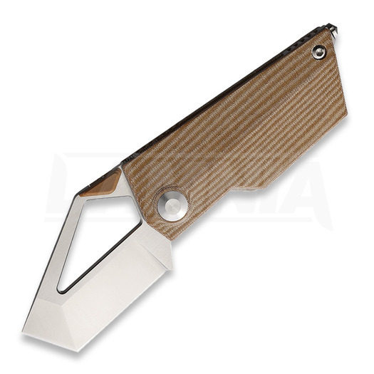 Kizer Cutlery CyberBlade Linerlock Micarta folding knife