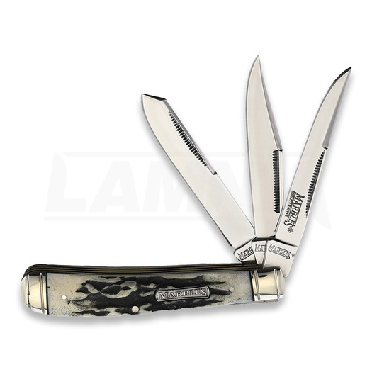 Marbles Black Stag 3 Blade Serpentine összecsukható kés
