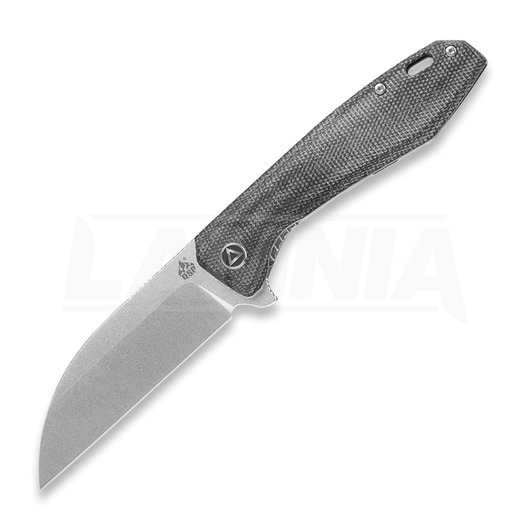 QSP Knife Pelican Micarta foldekniv, svart
