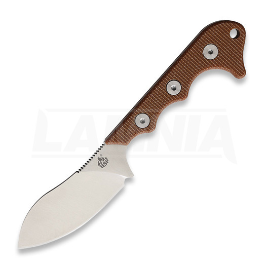 Шейный нож QSP Knife Neckmuk, коричневый