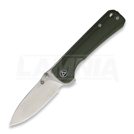 QSP Knife Hawk Micarta foldekniv, grønn