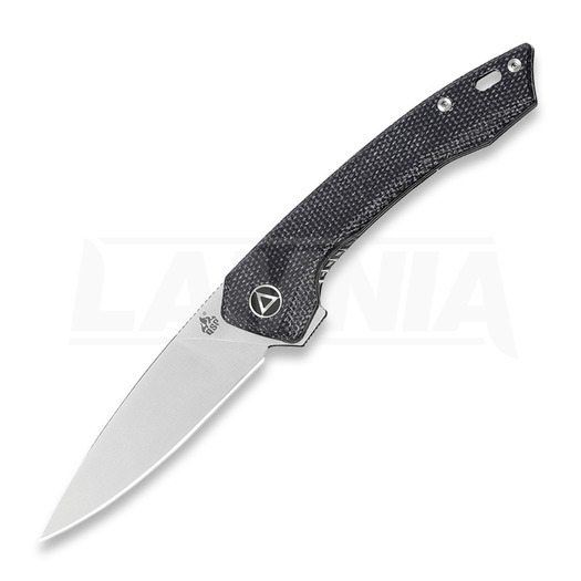 QSP Knife Leopard összecsukható kés, fekete