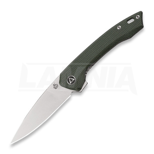 QSP Knife Leopard folding knife, green