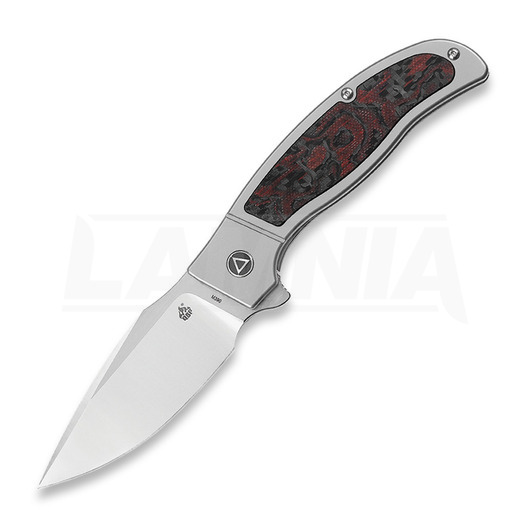 QSP Knife Legatus folding knife, G10/Carbon Fiber