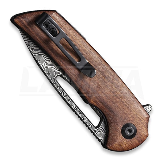 CIVIVI Odium Damascus sklopivi nož, cuibourtia wood C2010DS-1