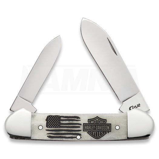Pocket knife Case Cutlery Harley Davidson Canoe 52217