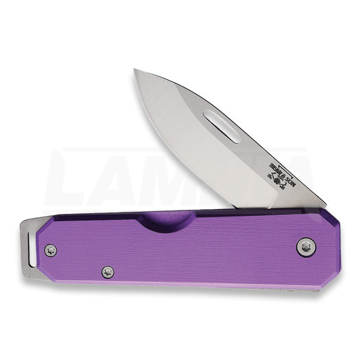 Bear & Son Slip Joint Purple 折り畳みナイフ