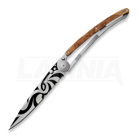 Nóż składany Deejo Tattoo Linerlock 37g Tribal