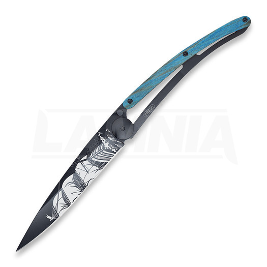 Nóż składany Deejo Tattoo Linerlock 37g Corsair