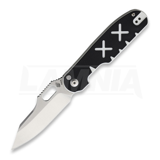 Kizer Cutlery Cormorant Button Lock folding knife, black