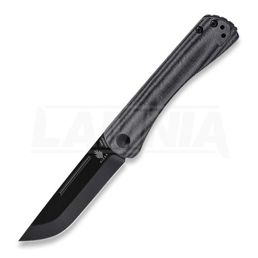Kizer Cutlery Pinch folding knife, black micarta