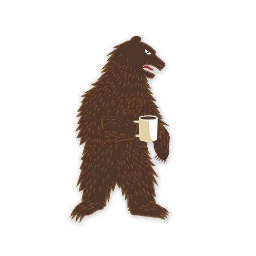 Prometheus Design Werx Morning Bear Sticker