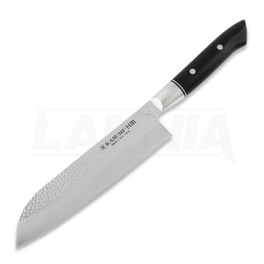 Japanese kitchen knife Kasumi Hammer Santoku 18cm