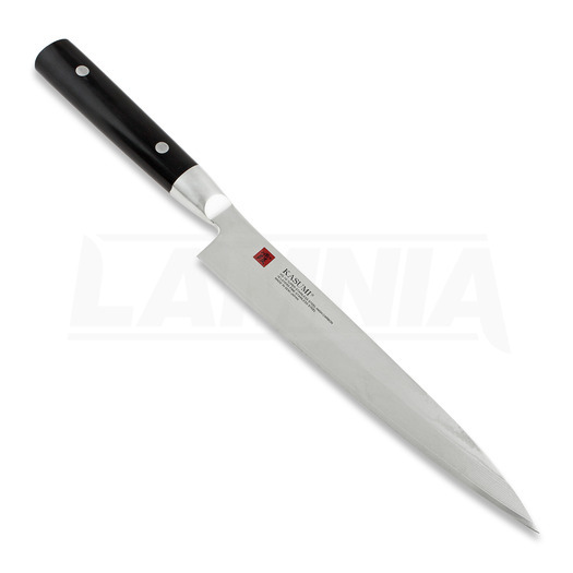 Japanese kitchen knife Kasumi Damascus Sashimi 21cm