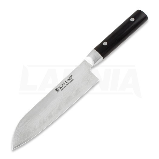 Kasumi Damascus Santoku 18cm japanese kitchen knife