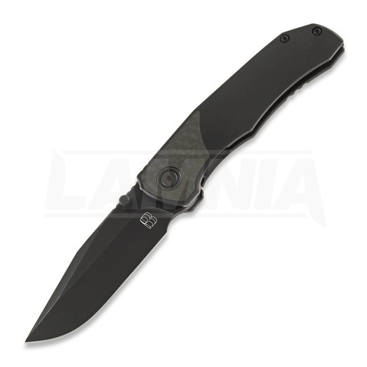 Berg Blades Pup folding knife, carbon black DLC