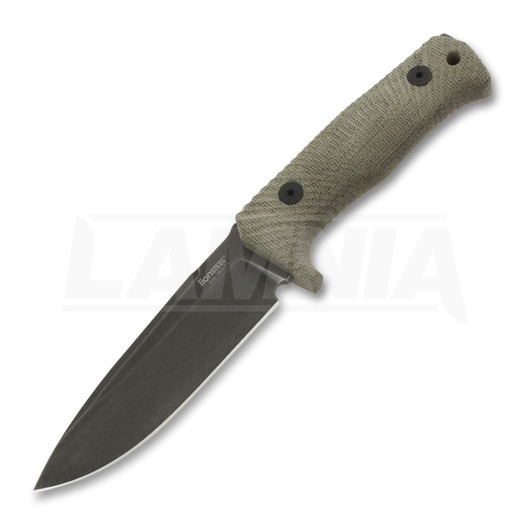 Нож Lionsteel T5, black, green micarta T5BCVG