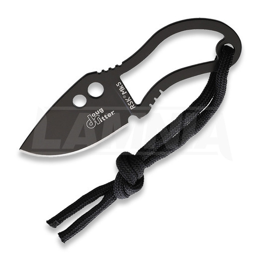 Doug Ritter RSK MK5 Fixed Blade 刀, 黑色
