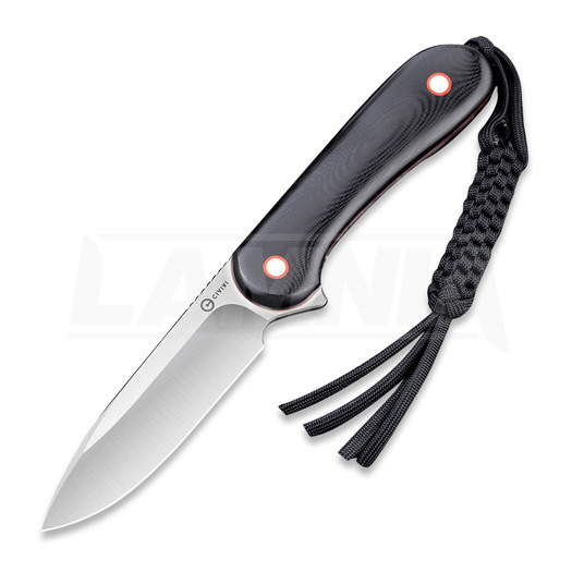 Nóż CIVIVI Fixed Blade Elementum, black/red C2104A