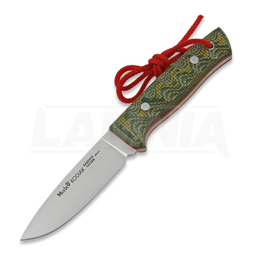 Muela Kodiak סכין, green canvas micarta II