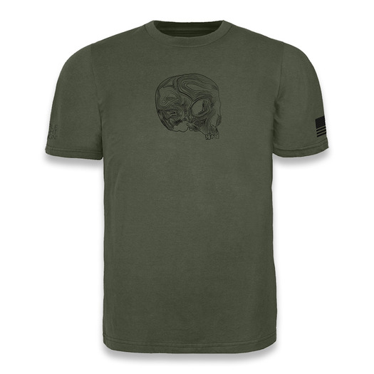 Triple Aught Design Topo Skull tシャツ, combat