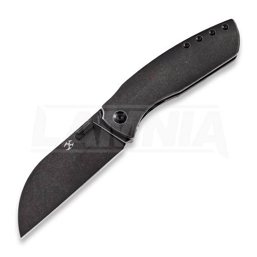Kansept Knives Convict Framelock folding knife, black