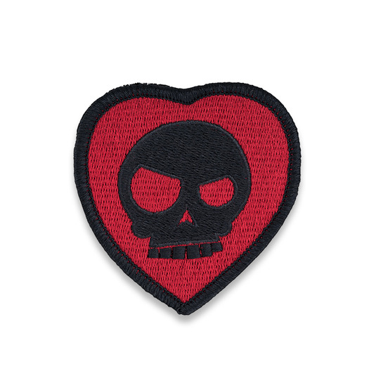Emblema Triple Aught Design Bloody Valentine, preto