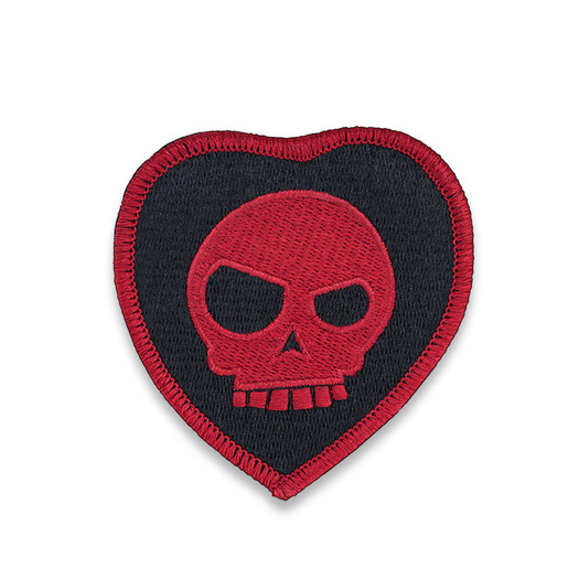 Nášivka Triple Aught Design Bloody Valentine, červená