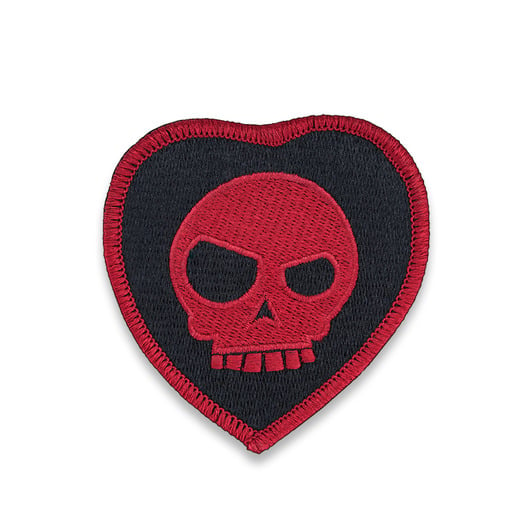 Triple Aught Design Bloody Valentine morale patch, red