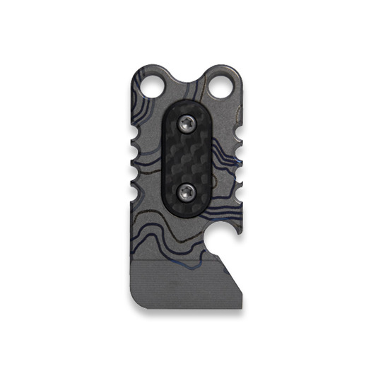 Triple Aught Design Minibar daugiafunkcis įrankis, Carbon Fiber, Stonewash Topo