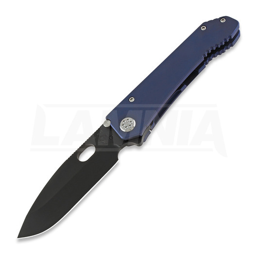 Medford 187 DP Framelock vouwmes, blue anodized