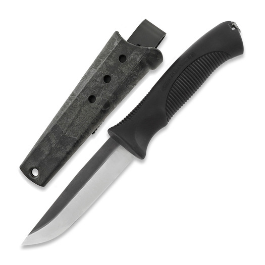 Rokka Korpisoturi knife, black