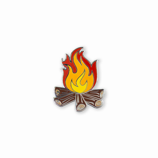 Prometheus Design Werx Campfire Lapel Pin