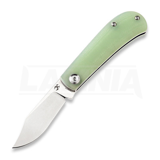 Kansept Knives Bevy Slip Joint G10 folding knife, jade