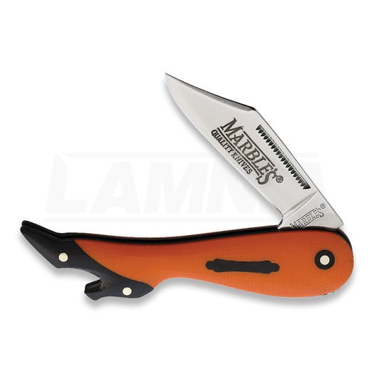 Marbles Orange G10 Small Leg Knife