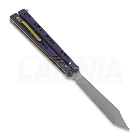 Couteau papillon BRS Replicant Premium Tanto, purple/gold