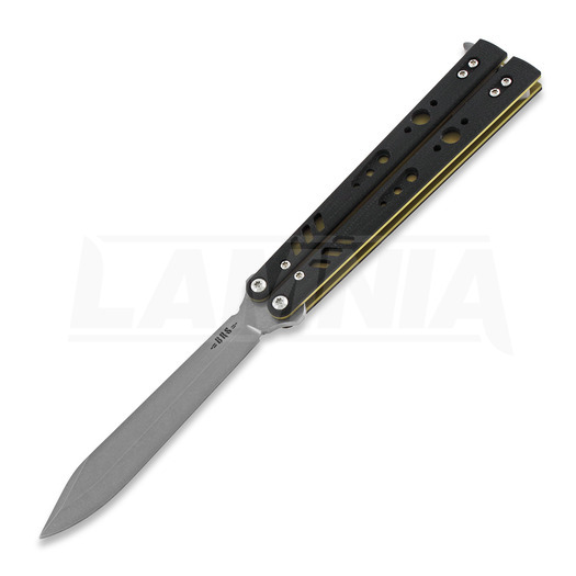BRS Replicant Premium ALT butterfly knife, black/gold