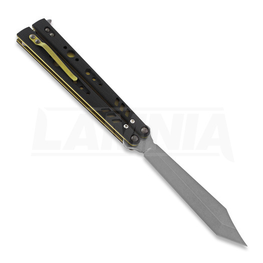 Couteau papillon BRS Replicant Premium Tanto, black/gold