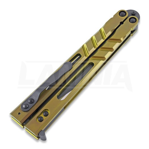 Нож бабочка BRS Alpha Beast Premium ALT, gold