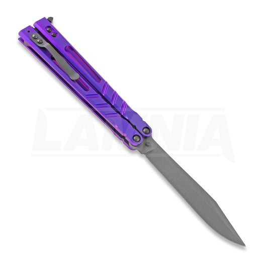 BRS Alpha Beast Premium ALT butterfly knife, purple