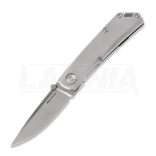 RealSteel Luna Eco folding knife, stonewash 7082