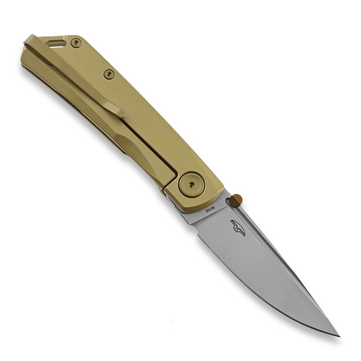 RealSteel Luna Eco folding knife, gold 7085