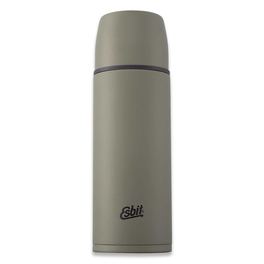 Esbit Stainless steel vacuum flask 1,0L, olijfgroen