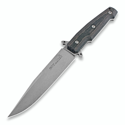 Viper Fate kniv, stonewashed, svart VT4005SWCN